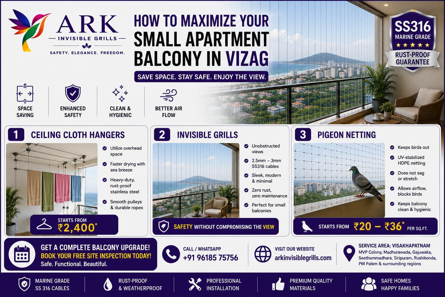 How to Maximize Your Small Apartment Balcony in Vizag