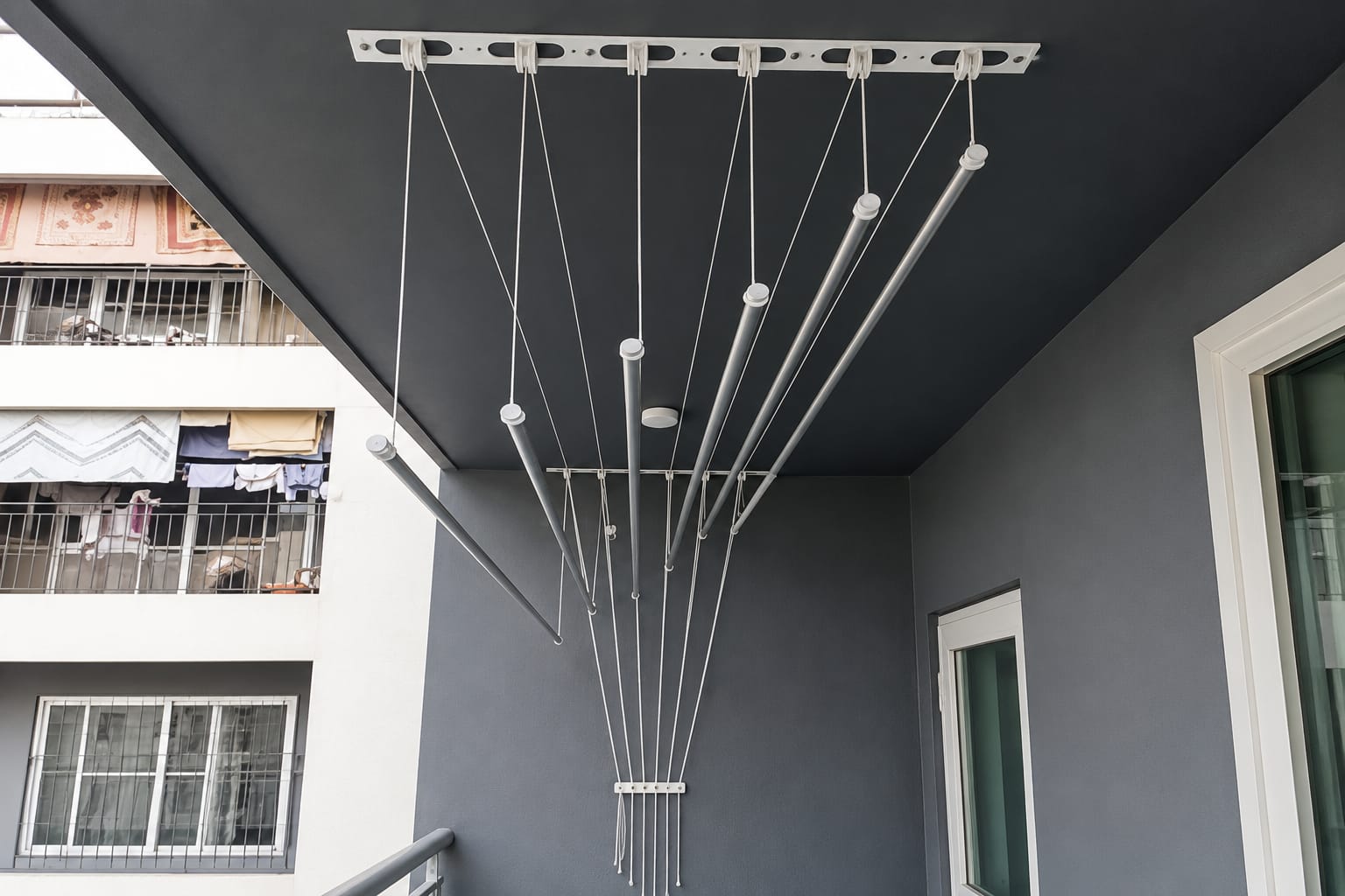 Manual Pulley Ceiling Cloth Hangers